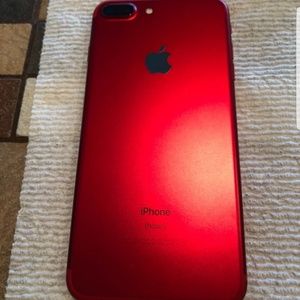 ISO AN IPHONE 7PLUS RED